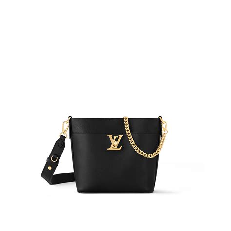 women's black louis vuitton bag|Lock and Walk Lockme Leather .